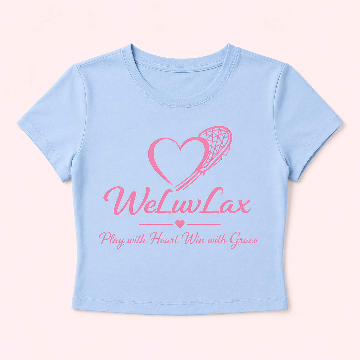 Play with Heart Win with Grace Tee