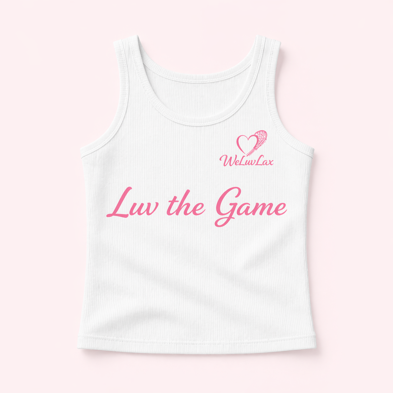 Luv the Game Ribbed Tank