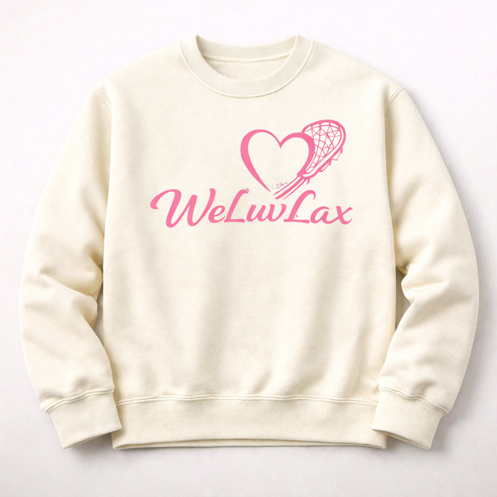 Cream full logo crewneck